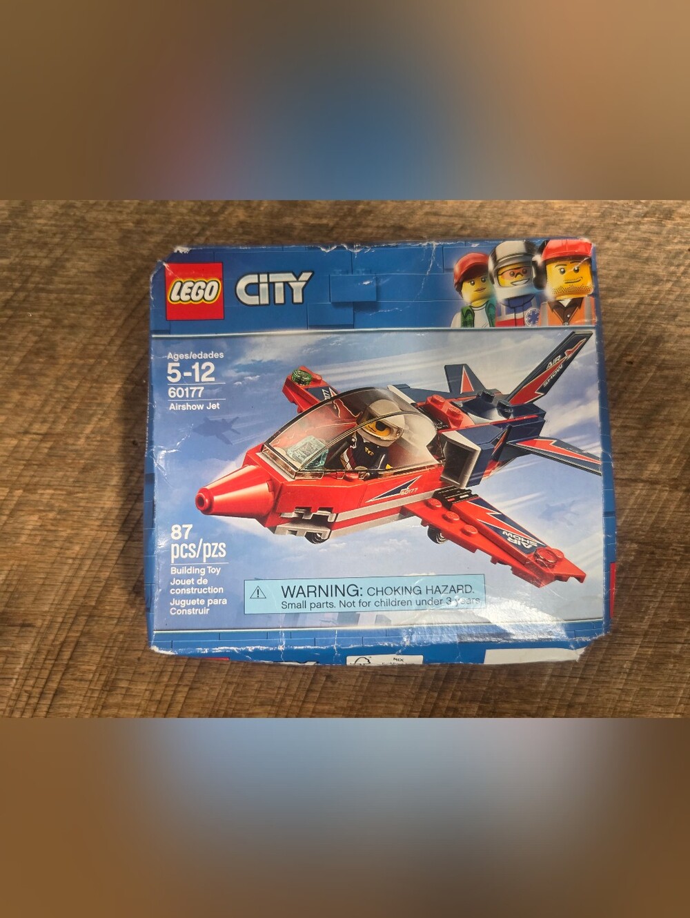 LEGO City Airshow Jet Set 60177 - Brand New & Factory Sealed ~ BIN 1E